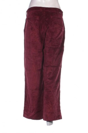 Pantaloni de velvet de femei Couture, Mărime L, Culoare Roșu, Preț 71,99 Lei