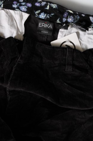 Pantaloni de velvet de femei Erika, Mărime XXL, Culoare Negru, Preț 95,99 Lei