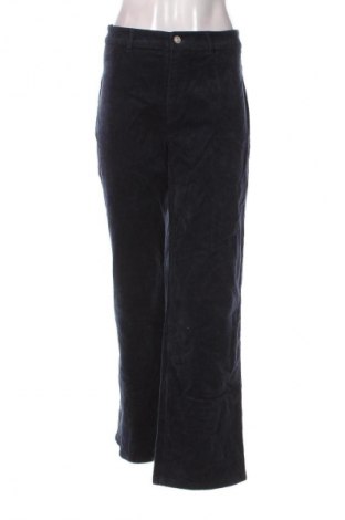 Pantaloni de velvet de femei G.W., Mărime L, Culoare Albastru, Preț 112,99 Lei