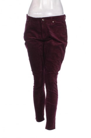 Pantaloni de velvet de femei Gap, Mărime M, Culoare Mov, Preț 111,99 Lei