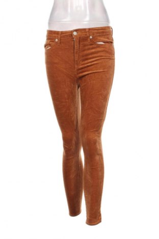 Pantaloni de velvet de femei Gap, Mărime S, Culoare Maro, Preț 33,99 Lei