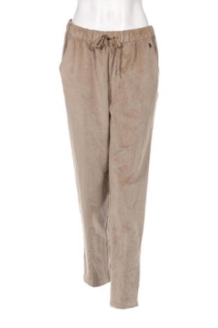 Pantaloni de velvet de femei Gina Benotti, Mărime M, Culoare Bej, Preț 48,99 Lei