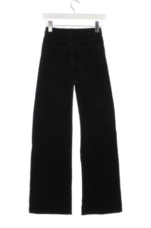 Pantaloni de velvet de femei H&M Divided, Mărime XS, Culoare Negru, Preț 95,99 Lei