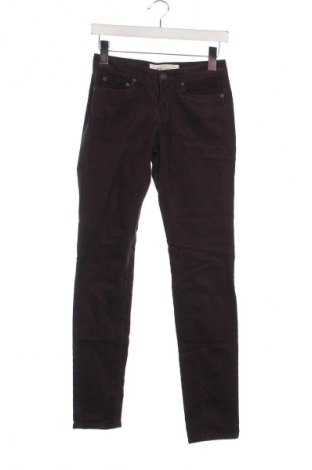 Pantaloni de velvet de femei H&M L.O.G.G., Mărime XS, Culoare Gri, Preț 33,99 Lei