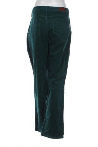 Pantaloni de velvet de femei Lands' End, Mărime L, Culoare Verde, Preț 90,23 Lei