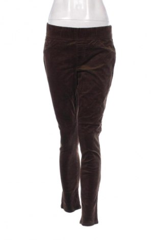 Pantaloni de velvet de femei Lauren Jeans & Co, Mărime M, Culoare Maro, Preț 89,99 Lei