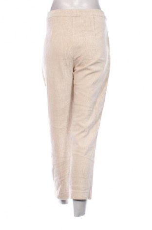 Pantaloni de velvet de femei Marc Cain, Mărime L, Culoare Ecru, Preț 534,99 Lei