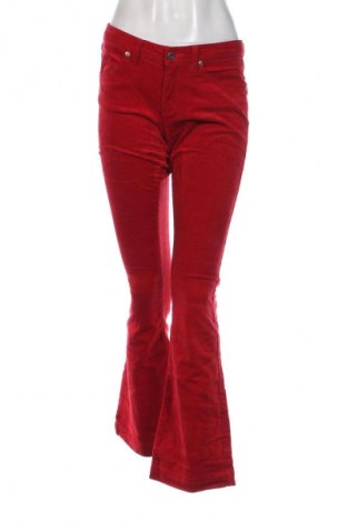 Pantaloni de velvet de femei Mavi, Mărime M, Culoare Roșu, Preț 157,99 Lei