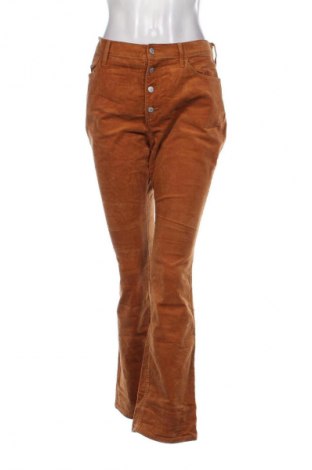 Pantaloni de velvet de femei Old Navy, Mărime L, Culoare Portocaliu, Preț 157,99 Lei