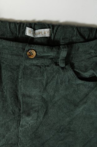 Pantaloni de velvet de femei R.Display, Mărime L, Culoare Verde, Preț 157,99 Lei