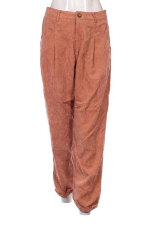 Pantaloni de velvet de femei SHEIN, Mărime M, Culoare Roz, Preț 33,99 Lei