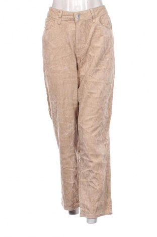 Damen Cordhose So, Größe L, Farbe Beige, Preis 10,49 €