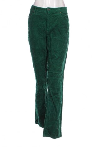 Pantaloni de velvet de femei Talbots, Mărime XL, Culoare Verde, Preț 95,99 Lei