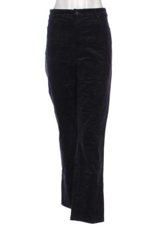 Pantaloni de velvet de femei Talbots, Mărime L, Culoare Albastru, Preț 43,99 Lei