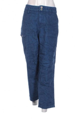 Pantaloni de velvet de femei Time and tru, Mărime XL, Culoare Albastru, Preț 33,99 Lei