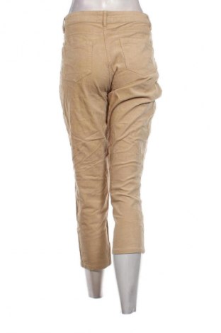 Pantaloni de velvet de femei Up 2 Fashion, Mărime M, Culoare Bej, Preț 28,99 Lei