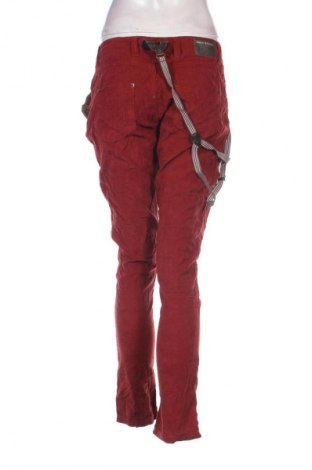 Pantaloni de velvet de femei Urban Surface, Mărime L, Culoare Roșu, Preț 151,99 Lei