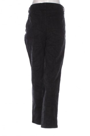 Pantaloni de velvet de femei Woman Within, Mărime M, Culoare Negru, Preț 17,99 Lei