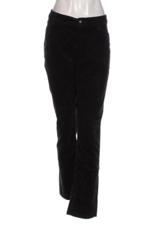 Pantaloni de velvet de femei Yessica, Mărime L, Culoare Negru, Preț 48,99 Lei