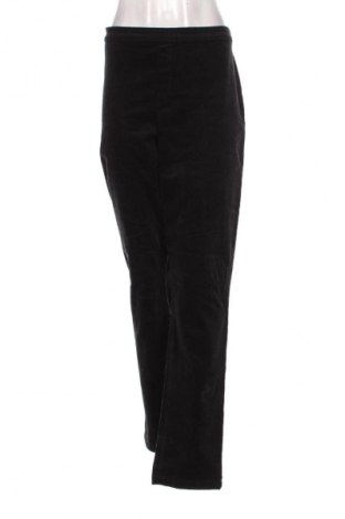 Pantaloni de velvet de femei Yessica, Mărime XXL, Culoare Negru, Preț 52,99 Lei