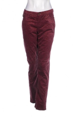 Pantaloni de velvet de femei Yessica, Mărime L, Culoare Roșu, Preț 38,99 Lei