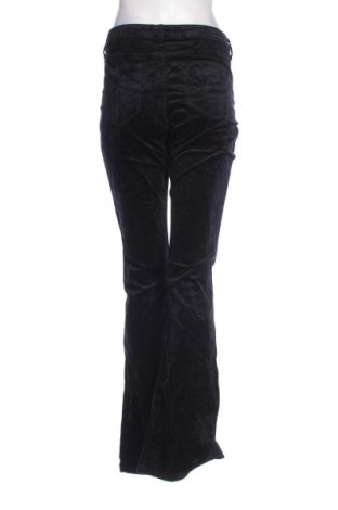 Pantaloni de velvet de femei Zara, Mărime L, Culoare Negru, Preț 44,99 Lei