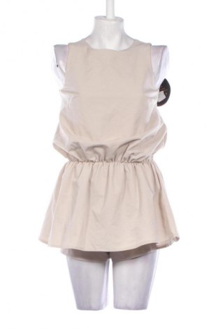 Kurzer Damenoverall, Größe M, Farbe Beige, Preis € 24,49