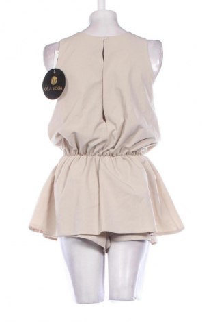 Kurzer Damenoverall, Größe M, Farbe Beige, Preis € 24,49