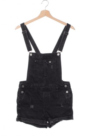 Women's short jumpsuit Bershka, Mărime XS, Culoare Negru, Preț 79,99 Lei