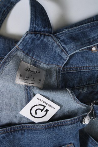 Női rövid overál Denim Co., Méret M, Szín Kék, Ár 3 376 Ft