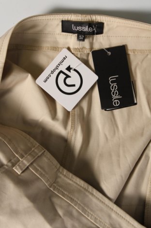 Pantaloni scurți de femei Lussile, Mărime 3XL, Culoare Bej, Preț 63,99 Lei