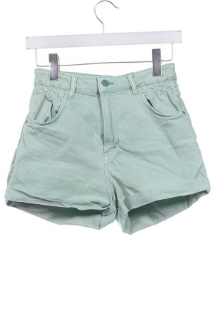 Pantaloni scurți de femei Sinsay, Mărime XS, Culoare Verde, Preț 38,99 Lei