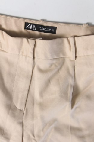 Γυναικείο κοντό παντελόνι Zara, Μέγεθος S, Χρώμα  Μπέζ, Τιμή 10,23 €