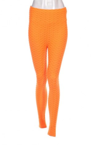 Damen Leggings, Größe L, Farbe Orange, Preis € 7,99