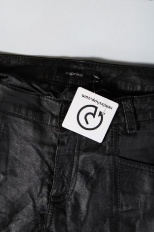 Pantaloni de piele pentru damă Paprika, Mărime M, Culoare Negru, Preț 130,99 Lei