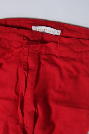 Damenhose Cache Cache, Größe XS, Farbe Rot, Preis € 11,99