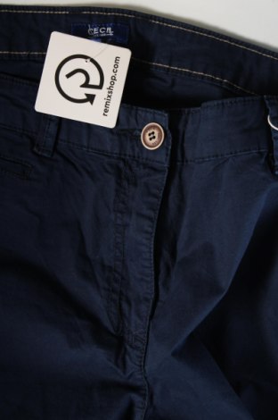 Pantaloni de femei Cecil, Mărime L, Culoare Albastru, Preț 209,99 Lei