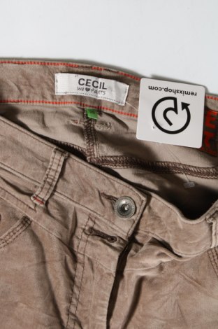 Pantaloni de femei Cecil, Mărime S, Culoare Bej, Preț 40,99 Lei