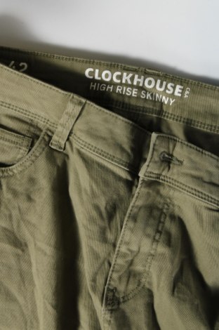 Pantaloni de femei Clockhouse, Mărime L, Culoare Verde, Preț 48,99 Lei