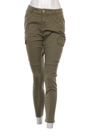 Pantaloni de femei Clockhouse, Mărime L, Culoare Verde, Preț 43,99 Lei