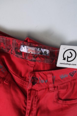 Damenhose Desigual, Größe XS, Farbe Rot, Preis € 22,99