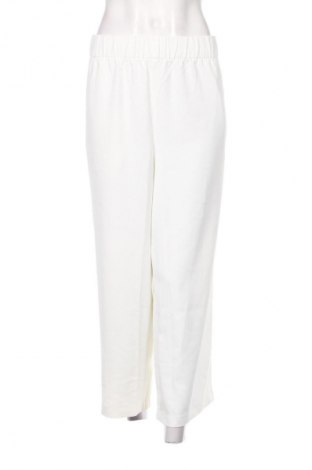 Pantaloni de femei H&M, Mărime L, Culoare Alb, Preț 117,35 Lei