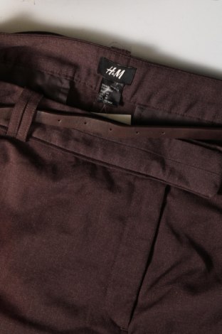 Pantaloni de femei H&M, Mărime XL, Culoare Maro, Preț 76,99 Lei