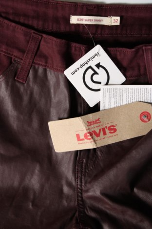 Dámské kalhoty  Levi's, Velikost XL, Barva Červená, Cena  1 349,00 Kč