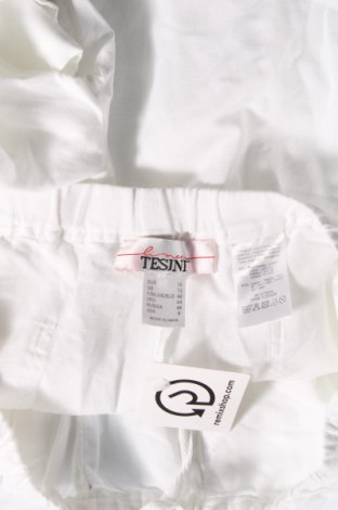 Pantaloni de femei Linea Tesini, Mărime M, Culoare Alb, Preț 68,99 Lei