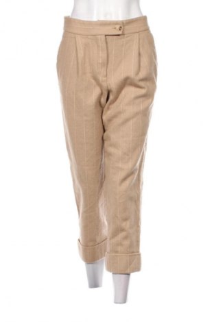 Pantaloni de femei Massimo Dutti, Mărime M, Culoare Bej, Preț 110,99 Lei