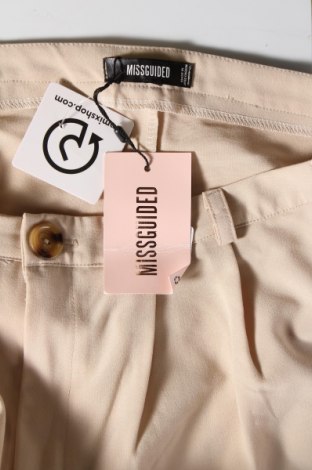 Pantaloni de femei Missguided, Mărime XL, Culoare Bej, Preț 117,00 Lei