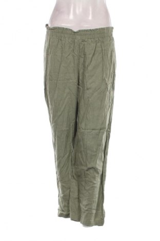 Pantaloni de femei Terranova, Mărime L, Culoare Verde, Preț 51,99 Lei