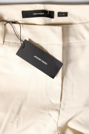 Pantaloni de femei Vero Moda, Mărime L, Culoare Ecru, Preț 110,99 Lei