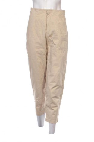 Damenhose Zara, Größe S, Farbe Beige, Preis 9,49 €